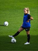 7 October 2019; Julie Ann Russell during a Republic of Ireland Women's team training session at Tallaght Stadium in Tallaght, Dublin.  Photo by Piaras Ó Mídheach/Sportsfile