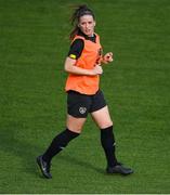 7 October 2019; Chloe Mustaki during a Republic of Ireland Women's team training session at Tallaght Stadium in Tallaght, Dublin.  Photo by Piaras Ó Mídheach/Sportsfile