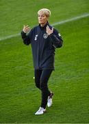 7 October 2019; Manager Vera Pauw during a Republic of Ireland Women's team training session at Tallaght Stadium in Tallaght, Dublin.  Photo by Piaras Ó Mídheach/Sportsfile