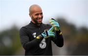 7 October 2019; Darren Randolph during a Republic of Ireland training session at the FAI National Training Centre in Abbotstown, Dublin. Photo by Stephen McCarthy/Sportsfile