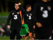 7 October 2019; Aaron Connolly during a Republic of Ireland training session at the FAI National Training Centre in Abbotstown, Dublin. Photo by Stephen McCarthy/Sportsfile