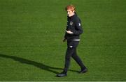 7 October 2019; Assistant manager Eileen Gleeson during a Republic of Ireland Women's team training session at Tallaght Stadium in Tallaght, Dublin.  Photo by Piaras Ó Mídheach/Sportsfile