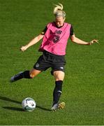 7 October 2019; Diane Caldwell during a Republic of Ireland Women's team training session at Tallaght Stadium in Tallaght, Dublin.  Photo by Piaras Ó Mídheach/Sportsfile