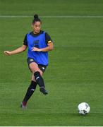 7 October 2019; Rianna Jarrett during a Republic of Ireland Women's team training session at Tallaght Stadium in Tallaght, Dublin.  Photo by Piaras Ó Mídheach/Sportsfile