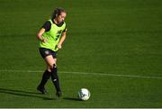 7 October 2019; Megan Connolly during a Republic of Ireland Women's team training session at Tallaght Stadium in Tallaght, Dublin.  Photo by Piaras Ó Mídheach/Sportsfile