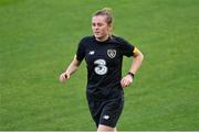 7 October 2019; Claire Walsh during a Republic of Ireland Women's team training session at Tallaght Stadium in Tallaght, Dublin.  Photo by Piaras Ó Mídheach/Sportsfile