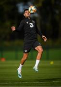 7 October 2019; John Egan during a Republic of Ireland training session at the FAI National Training Centre in Abbotstown, Dublin. Photo by Stephen McCarthy/Sportsfile