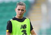 7 October 2019; Katie McCabe during a Republic of Ireland Women's team training session at Tallaght Stadium in Tallaght, Dublin.  Photo by Piaras Ó Mídheach/Sportsfile