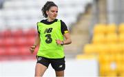 7 October 2019; Leanne Kiernan during a Republic of Ireland Women's team training session at Tallaght Stadium in Tallaght, Dublin.  Photo by Piaras Ó Mídheach/Sportsfile