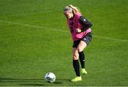 7 October 2019; Louise Quinn during a Republic of Ireland Women's team training session at Tallaght Stadium in Tallaght, Dublin.  Photo by Piaras Ó Mídheach/Sportsfile