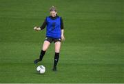 7 October 2019; Hayley Nolan during a Republic of Ireland Women's team training session at Tallaght Stadium in Tallaght, Dublin.  Photo by Piaras Ó Mídheach/Sportsfile