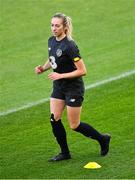 7 October 2019; Megan Connolly during a Republic of Ireland Women's team training session at Tallaght Stadium in Tallaght, Dublin.  Photo by Piaras Ó Mídheach/Sportsfile