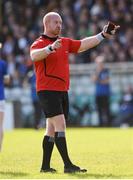6 October 2019; Referee Enda McFeely during the Donegal County Senior Club Football Championship semi-final match between St Eunan's and Naomh Conaill at MacCumhaill Park in Ballybofey, Donegal. Photo by Oliver McVeigh/Sportsfile