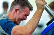 8 October 2019; Peter O'Mahony during an Ireland Rugby squad gym session at Shirouzuoike Park in Fukuoka, Japan. Photo by Brendan Moran/Sportsfile