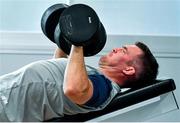 8 October 2019; Peter O'Mahony during an Ireland Rugby squad gym session at Shirouzuoike Park in Fukuoka, Japan. Photo by Brendan Moran/Sportsfile