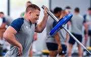 8 October 2019; Andrew Conway during an Ireland Rugby squad gym session at Shirouzuoike Park in Fukuoka, Japan. Photo by Brendan Moran/Sportsfile
