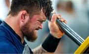 8 October 2019; Andrew Porter during an Ireland Rugby squad gym session at Shirouzuoike Park in Fukuoka, Japan. Photo by Brendan Moran/Sportsfile