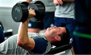 8 October 2019; James Ryan during an Ireland Rugby squad gym session at Shirouzuoike Park in Fukuoka, Japan. Photo by Brendan Moran/Sportsfile