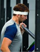 8 October 2019; Iain Henderson during an Ireland Rugby squad gym session at Shirouzuoike Park in Fukuoka, Japan. Photo by Brendan Moran/Sportsfile