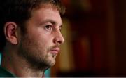 8 October 2019; Iain Henderson during an Ireland Rugby press conference at the Grand Hyatt in Fukuoka, Japan. Photo by Brendan Moran/Sportsfile