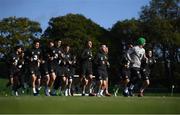 8 October 2019; A general view during a Republic of Ireland training session at the FAI National Training Centre in Abbotstown, Dublin. Photo by Stephen McCarthy/Sportsfile