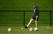8 October 2019; James McClean during a Republic of Ireland Training Session at the FAI National Training Centre in Abbotstown, Dublin. Photo by Harry Murphy/Sportsfile
