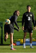 8 October 2019; Jeff Hendrick during a Republic of Ireland Training Session at the FAI National Training Centre in Abbotstown, Dublin. Photo by Harry Murphy/Sportsfile