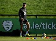 8 October 2019; Derrick Williams during a Republic of Ireland Training Session at the FAI National Training Centre in Abbotstown, Dublin. Photo by Harry Murphy/Sportsfile
