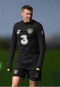 8 October 2019; James McClean during a Republic of Ireland training session at the FAI National Training Centre in Abbotstown, Dublin. Photo by Stephen McCarthy/Sportsfile