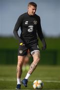 8 October 2019; James McClean during a Republic of Ireland training session at the FAI National Training Centre in Abbotstown, Dublin. Photo by Stephen McCarthy/Sportsfile
