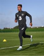 8 October 2019; Callum Robinson during a Republic of Ireland training session at the FAI National Training Centre in Abbotstown, Dublin. Photo by Stephen McCarthy/Sportsfile