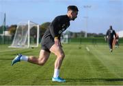 8 October 2019; Sean Maguire during a Republic of Ireland training session at the FAI National Training Centre in Abbotstown, Dublin. Photo by Stephen McCarthy/Sportsfile