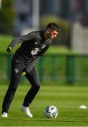 8 October 2019; Troy Parrott during a Republic of Ireland U21's Training Session at FAI National Training Centre in Abbotstown, Dublin. Photo by Harry Murphy/Sportsfile