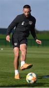 8 October 2019; Conor Hourihane during a Republic of Ireland training session at the FAI National Training Centre in Abbotstown, Dublin. Photo by Stephen McCarthy/Sportsfile