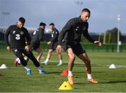 8 October 2019; Conor Hourihane during a Republic of Ireland training session at the FAI National Training Centre in Abbotstown, Dublin. Photo by Stephen McCarthy/Sportsfile