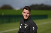 8 October 2019; Aaron Connolly during a Republic of Ireland training session at the FAI National Training Centre in Abbotstown, Dublin. Photo by Stephen McCarthy/Sportsfile