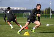 8 October 2019; Alan Judge during a Republic of Ireland training session at the FAI National Training Centre in Abbotstown, Dublin. Photo by Stephen McCarthy/Sportsfile