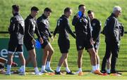 8 October 2019; Conor Hourihane during a Republic of Ireland training session at the FAI National Training Centre in Abbotstown, Dublin. Photo by Stephen McCarthy/Sportsfile