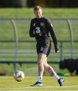 8 October 2019; James McClean during a Republic of Ireland training session at the FAI National Training Centre in Abbotstown, Dublin. Photo by Stephen McCarthy/Sportsfile