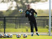 8 October 2019; Mark Travers during a Republic of Ireland training session at the FAI National Training Centre in Abbotstown, Dublin. Photo by Stephen McCarthy/Sportsfile