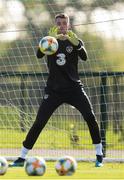 8 October 2019; Mark Travers during a Republic of Ireland training session at the FAI National Training Centre in Abbotstown, Dublin. Photo by Stephen McCarthy/Sportsfile