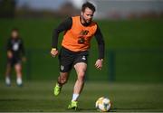 8 October 2019; Alan Judge during a Republic of Ireland training session at the FAI National Training Centre in Abbotstown, Dublin. Photo by Stephen McCarthy/Sportsfile