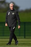 8 October 2019; Republic of Ireland manager Mick McCarthy during a Republic of Ireland training session at the FAI National Training Centre in Abbotstown, Dublin. Photo by Stephen McCarthy/Sportsfile