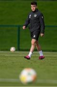 8 October 2019; Aaron Connolly during a Republic of Ireland training session at the FAI National Training Centre in Abbotstown, Dublin. Photo by Stephen McCarthy/Sportsfile