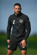 8 October 2019; Conor Hourihane during a Republic of Ireland training session at the FAI National Training Centre in Abbotstown, Dublin. Photo by Stephen McCarthy/Sportsfile