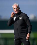 8 October 2019; Republic of Ireland manager Mick McCarthy during a Republic of Ireland training session at the FAI National Training Centre in Abbotstown, Dublin. Photo by Stephen McCarthy/Sportsfile