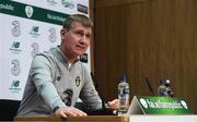 8 October 2019; Republic of Ireland U21 head coach Stephen Kenny during a Republic of Ireland U21's Press Conference at FAI National Training Centre in Abbotstown, Dublin. Photo by Harry Murphy/Sportsfile