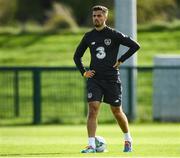 8 October 2019; Zack Elbouzedi during a Republic of Ireland U21's  Training Session at FAI National Training Centre in Abbotstown, Dublin. Photo by Harry Murphy/Sportsfile