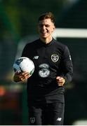 8 October 2019; Jayson Molumby during a Republic of Ireland U21's  Training Session at FAI National Training Centre in Abbotstown, Dublin. Photo by Harry Murphy/Sportsfile