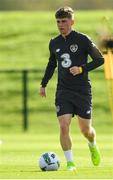 8 October 2019; Gavin Kilkenny during a Republic of Ireland U21's  Training Session at FAI National Training Centre in Abbotstown, Dublin. Photo by Harry Murphy/Sportsfile